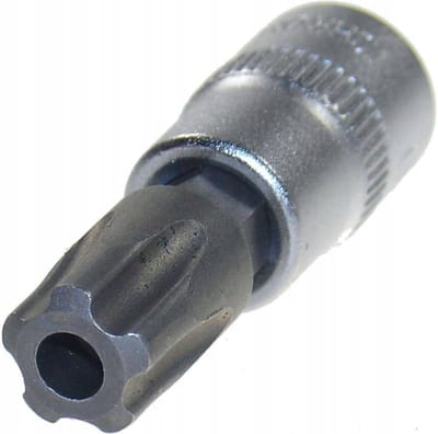 BGS Dopsleutelbit - 1/4 - TS-profiel (voor Torx-plus) met boring TS27