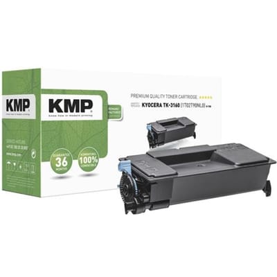 KMP Toner vervangt Kyocera TK-3160 Compatibel Zwart 14000 bladzijden K-T80 2917,0000