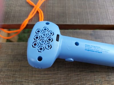 Floz Design buitenspeelgoed lassowerper - creeert bewegende en 3d vormen van touw - voor 1 of meer spelers - 3 verschillende touwen - usb oplaadbaar