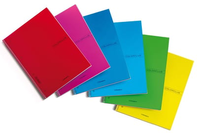 Blasetti Colorclub schrijfblok & schrift A4+ 70 vel Meerkleurig
