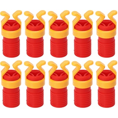10 STUKS Schroefhouders Klem ABS Universeel Anti-Veroudering Schroefbevestigingshuls voor Klinknagel Houtbewerkingsgereedschap