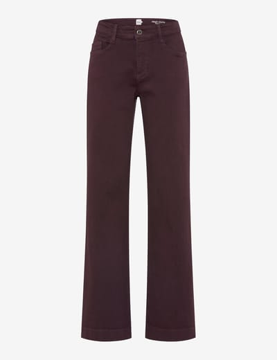 Brax Dames Jeans  Style MAINE BLACKBERRY VIOLET, denim donkerpaars, maat 36