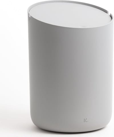 Kleine Prullenbak voor Bureau & Badkamer - 1.5L - Antislip & Uitneembare Binnenemmer