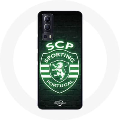 Vivo Y72 case scp sportief portugal lichtgevende zwarte achtergrond
