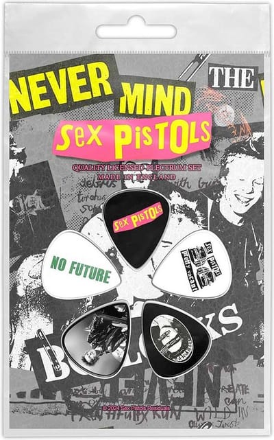 Sex Pistols - Never Mind The B**** Plectrum - Set van 5 - Multicolours