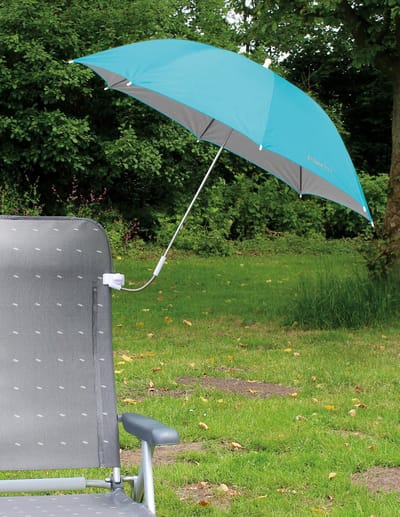 Eurotrail Stoelparasol 114x85 - max diameter te klemmen 2.8cm rond - Blauw