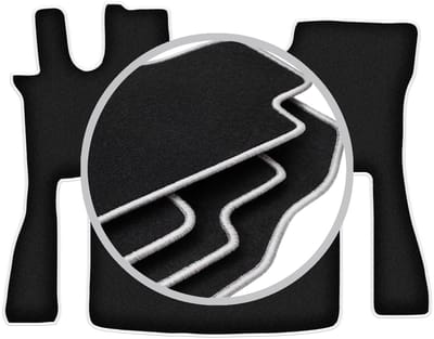 CARLUX-SILVER automatten voor: Volvo FH16- 4e generatie Automaat (2012-)
