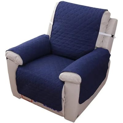 Fauteuilhoes Waterdichte Fauteuils Hoes Bank Bank met Verstelbare Elastische Band Meubelbeschermer voor Woonkamer