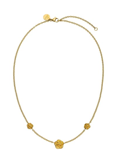 PURELEI Velvet Rose Kette Gold Maat: OS | Kettingen Outlet | Dames | Goud