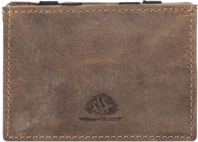 Greenburry Vintage Portemonnee Leder 7.5 cm - Jongens - Horizontaal - brown