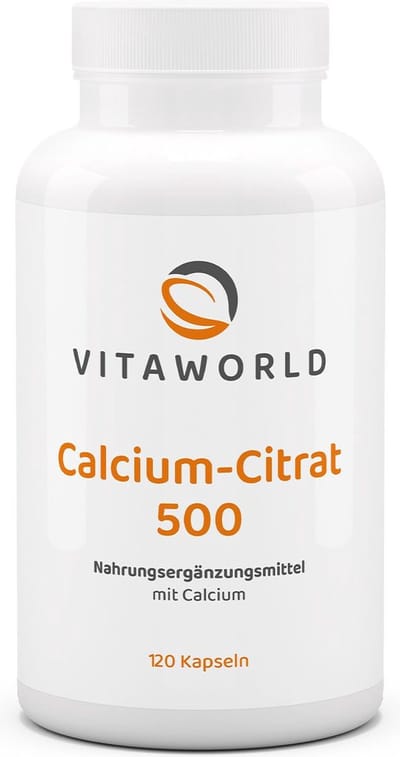 Vitaworld calcium citraat 500 120 capsules