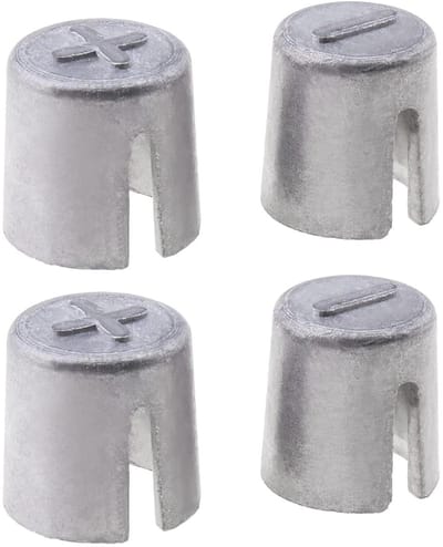 Ronte - Batterij Terminal Converter Post Adapters - Boot RV - Positief Negatief - 11-13mm naar 16-18mm