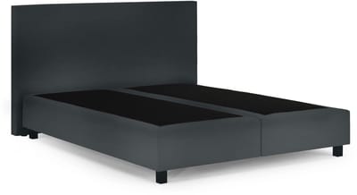 Karlsson Boxspring Autentik Tunn zonder matras - 140 x 200 cm - anthracite