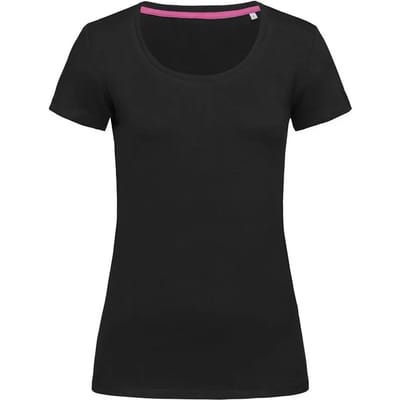 Dames-T-shirt met ronde hals Stedman