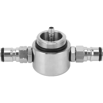 Lanceur de fût de bière à double verrouillage à billes en acier inoxydable Lanceur distributeur de bière en acier inoxydable avec valve de sécurité 45 PSI