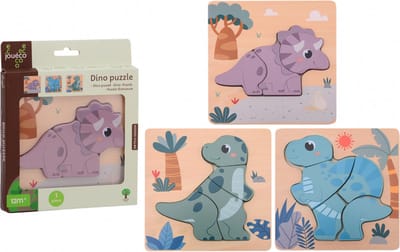 Jouéco Wooden Dino Puzzle Hout