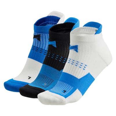 Morethansocks - Sneaker sokken fitness - Unisex - 3-Paar - Maat 35 t/m 47 - Sneaker sportsokken - Sportsokken