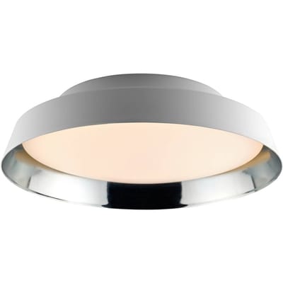 Carpyen LED plafondlamp Boop! Ø54cm wit/blauw-grijs