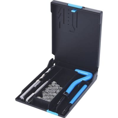 KS Tools 150.6070 Nirostaal schroefdraad reparatieset M10x1,25x13,8mm, 19-delig