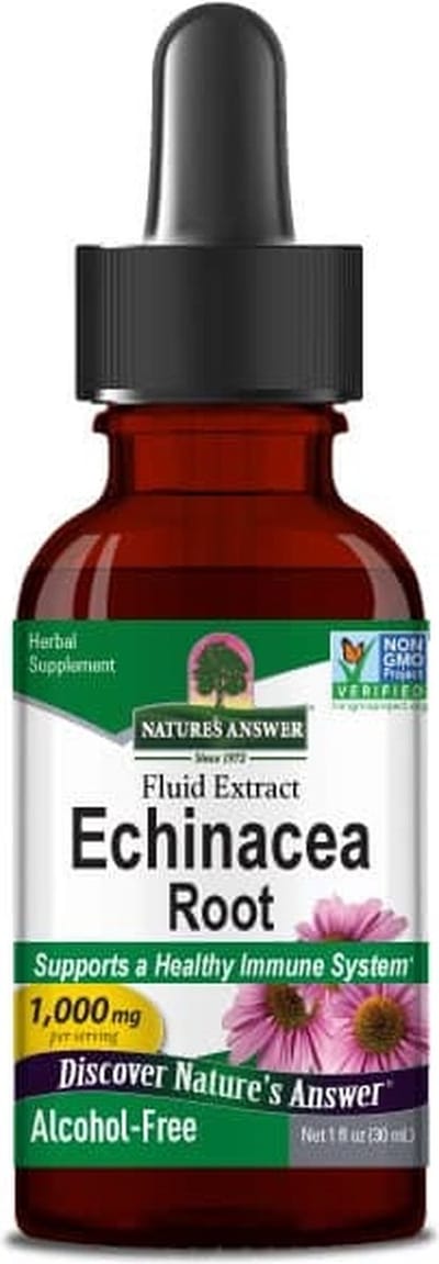 Natures Answer Echinacea extract alcoholvrij 30 Milliliter
