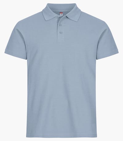 Clique Basic Polo 028230 - Zachtblauw - S