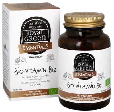 Royal Green Vitamine B12 Biologisch - 60 vegacapsules