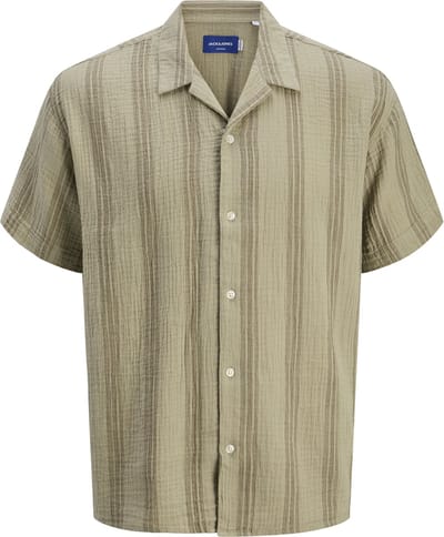 JACK&JONES - JOREASTER PATRAS RESORT SHIRT SS LN - Heren - Overhemden