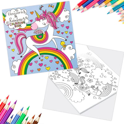 Kleurboek Unicorns – Kleurboek voor Meisjes met Eenhoorns