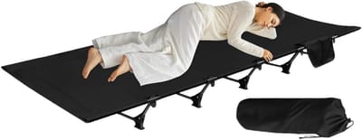 Draagbaar Kinderbedje - Campingbed Volwassenen - Outdoor Avonturen - 150kg Gewichtsdragend - 192x65cm - Enkel Kenmerk