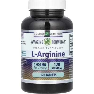 Amazing Nutrition, l-arginine, 1.000 mg, 120 tabletten