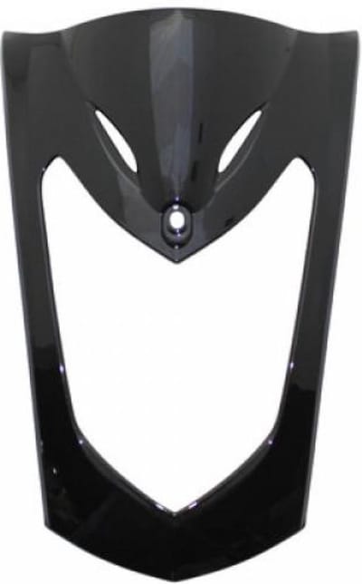 p2r voorskirt voor kymco 125 agility scooter 2004 tot 2020 yj-48242-1 / glans zwart nieuw