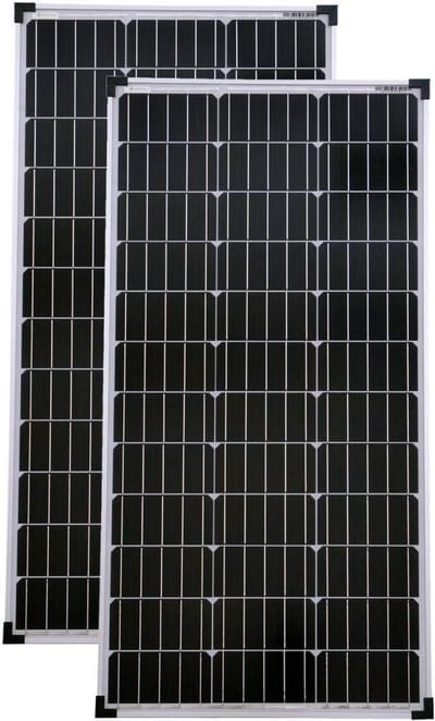 Set van 2 Zonnepanelen 80 Watt Mono - Hoogwaardige Fotovoltaïsche Zonnecellen