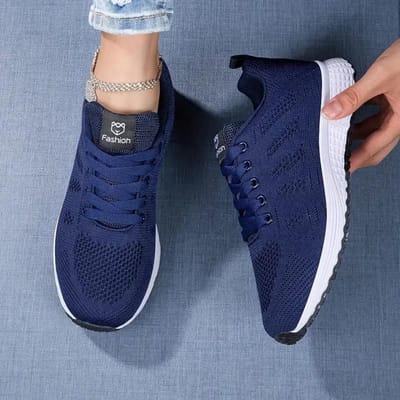 Sportschoenen voor dames Ademende Casual Sneakers Luxe Merk Sportschoenen Zomer Mode Licht Basketbal Tenis Wandelschoenen 36 gray