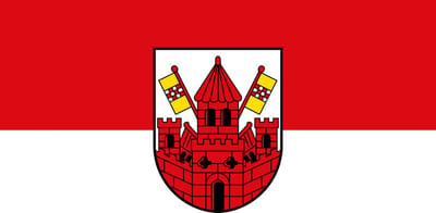 Vlag Unna 100x150cm