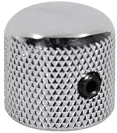 Boston KCH-220 Chroom Dome Knoop met Set Schroef, 18mm