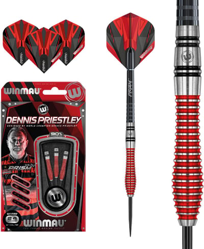 Winmau Dennis Priestley 90% Special Edition - Dartpijlen