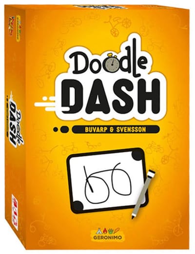 Doodle Dash - Geronimo Games - Tekenspel - Wedstrijdspel - 3-7 spelers - Vanaf 10 jaar