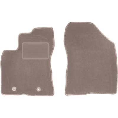 Beige voormatten voor: Toyota Avensis III T27 stationwagen, sedan, liftback (2009-2013)