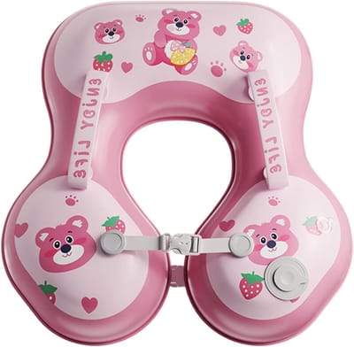 Zwemband Baby - Baby Zwemring - Waterpret - Veiligheidsvest ontwerp - Compact Opvouwbaar - Blauw
