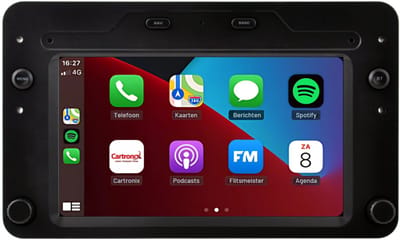CarPlay autoradio geschikt voor Alfa Romeo Spider | 2006 t/m 2011 | Cartronix CTX-117474 | 2006 2007 2008 2009 2010 2011 | 7 inch | Draadloos Apple CarPlay & Android Auto | 4GB + 64GB | Bluetooth & Wifi