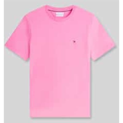 Regular fit t-shirt van puur katoen
