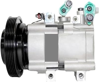 Airconditioning Compressor - Koelsysteem Component - Auto Klimaatregeling - Energiezuinig Ontwerp - HS18 - Zilver