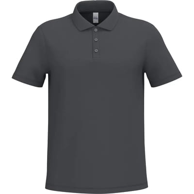 iDeal Basic Brand Heren piquépolo IB220 - Ideal Dark Grey - M