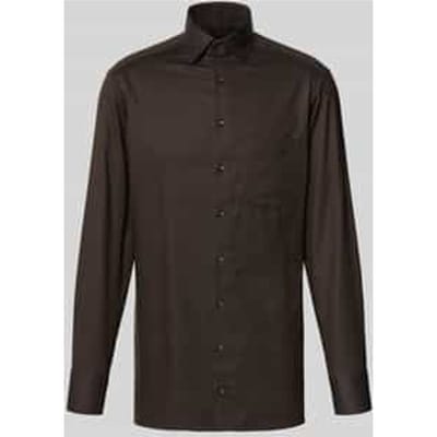 Modern fit zakelijk overhemd met kentkraag