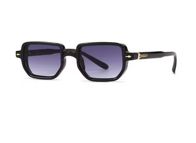 Grijs Smoke Glazen Zonnebril Zwart – Strak & Casual Design – Comfortabel