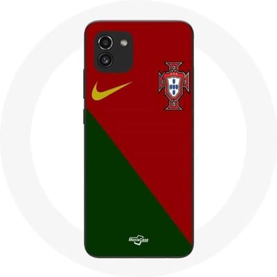 Coque - maniacase - Samsung Galaxy A03 - Noir - Souple - Maillot Nike noir