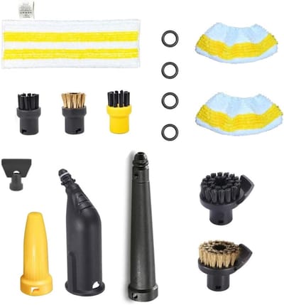 Stoomreiniger Accessoires - Reserveonderdelen Set - Grondig Reinigen - Specifiek Ontworpen - 16 Delig