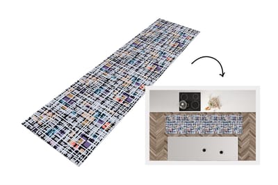 Keukenloper 200x50 cm - Keukenmat vinyl Lijn - Abstract - Patronen - Keukenmatten loper - Keuken vloerkleed tapijt