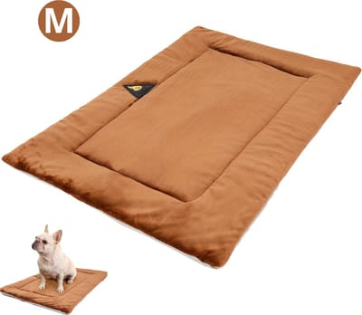 Bovista Warmtemat - Verwarmingsmat - Kat - Hond - Kattenmand - Hondenmand - Verwarmd - Bruin M