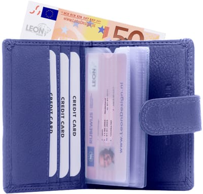 Pasjeshouder - Pasjeshouder uitschuifbaar - Pasjeshouder mannen - Pasjeshouder vrouwen - Creditcardhouder heren - Creditcardhouder dames - Pasjeshouder mannen met portemonnee - Pasjeshouder vrouwen portemonee - Pasjeshouder portemonnee - Leer